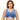 Blue Mist Gray Cotton Seamless Wireless Lace Unlined Bra for Women  -  GeraldBlack.com