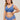 Blue Mist Gray Cotton Seamless Wireless Lace Unlined Bra for Women  -  GeraldBlack.com