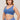 Blue Mist Gray Cotton Seamless Wireless Lace Unlined Bra for Women  -  GeraldBlack.com