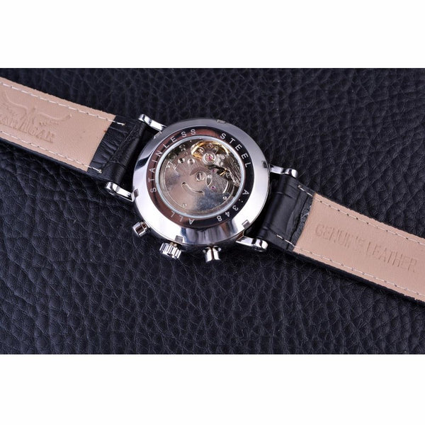 Blue Sky Series Genuine Leather Strap Fashion Wrist Watches for Men - SolaceConnect.com
