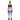 Blue Snow Wolf Digital Printed Slim Fitness Leggings for Women  -  GeraldBlack.com