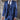 Blue WeddingSuits Slim Fit with Floral Pattern Waistcoat Jacket Pants 3 Piece Formal Groom Tuxedos  -  GeraldBlack.com