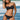 Bohemian Style Solid Color Sexy Low Waist Push Up 2 Piece Bikini Swimsuit  -  GeraldBlack.com