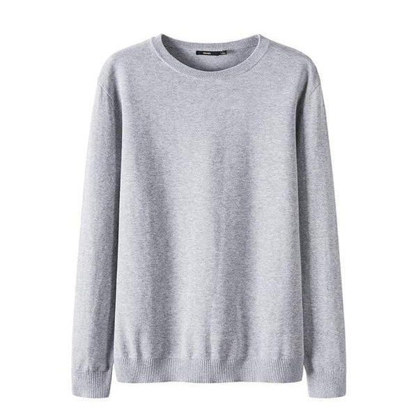 Branded Long Sleeve Knitted Cashmere Wool Sweater and Pullover for Men - SolaceConnect.com