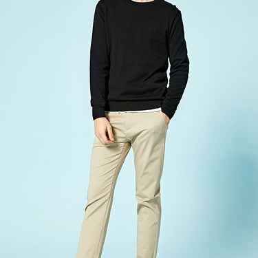 Branded Long Sleeve Knitted Cashmere Wool Sweater and Pullover for Men - SolaceConnect.com