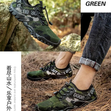 Breathable Speed Interference Water Camo Mesh Mountaineering Outdoor River Tracing Casual Shoes  -  GeraldBlack.com