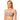 Brown Hibiscus Floral Non-Padded Strapless Underwire Bra for Women  -  GeraldBlack.com