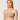 Brown Hibiscus Floral Non-Padded Strapless Underwire Bra for Women  -  GeraldBlack.com