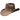 Brown Hondo Crown Western Cowboy Wool Felt Hat for Men Women  -  GeraldBlack.com