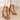 Brown-Suede-7CM Sexy Women Sandals Very Comfort Light Soft Zipper High Heels Boots Size 46  -  GeraldBlack.com