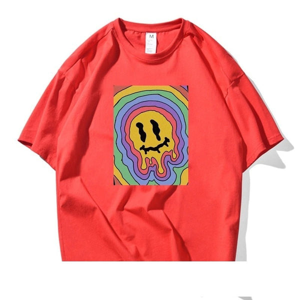 Bubble Ghost Colorful Funny Casual Men Women 100% Cotton T-shirt Tshirt Chic Girl Summer Short  -  GeraldBlack.com