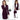 Burgundy Color Formal Business Suit Coat Vest and Pants for Women  -  GeraldBlack.com