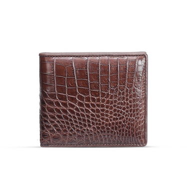 Business Fashion Men's Solid Genuine Leather Bifold Short Wallet Purse  -  GeraldBlack.com