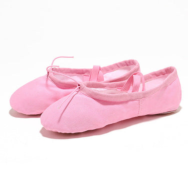 Canvas Flat Buckle Professional Ballet Dance Shoes for Girls and Women  -  GeraldBlack.com