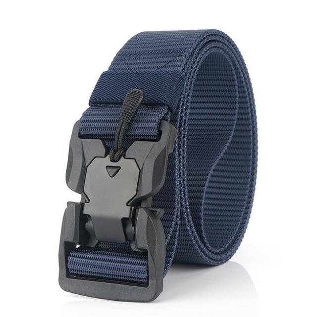 Canvas Nylon Quick Release Buckle Army Combat Tactical Belts for Men ...