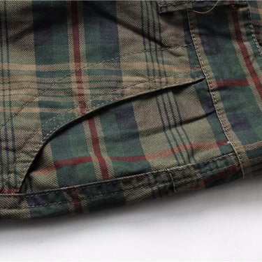 Casual Camouflage Military Fashion Plaid Beach Shorts Pants for Men - SolaceConnect.com