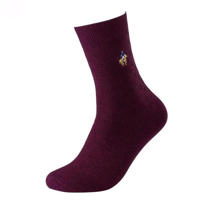 Casual Fashion Autumn Winter Cotton Homocentric Square Socks for Men  -  GeraldBlack.com