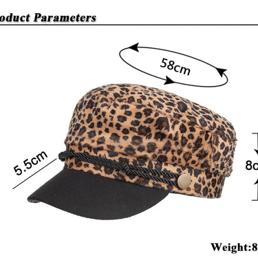 Casual Fashion Women's Solid Octagonal Flat Military Beret Hat Cap  -  GeraldBlack.com