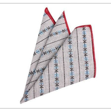 Casual Floral Cotton Skinny Striped Cravat 6 cm Slim Neckties for Men - SolaceConnect.com