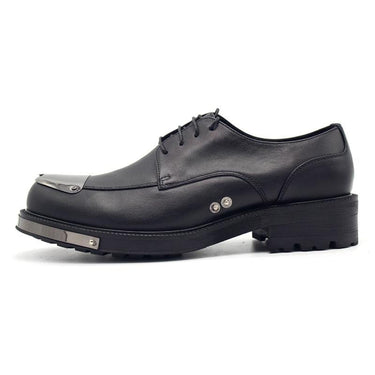 Casual Handmade Height Increasing Platform Leather Shoes for Men - SolaceConnect.com