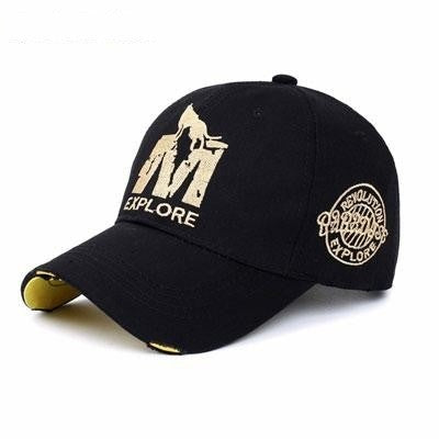 Casual Hip Hop Snapback 6 Panel Baseball Wolf Cap with Adjustable Strap - SolaceConnect.com