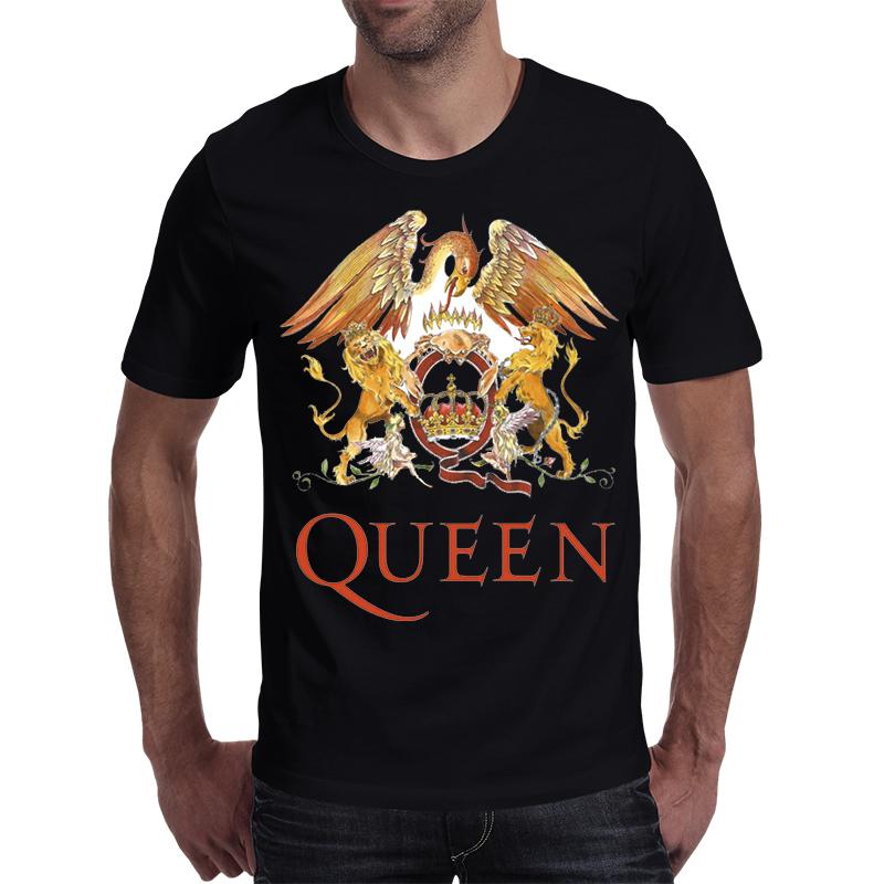 Casual Hipster Queen Printed Men's Cotton T-shirt Tops Tees Shirts  -  GeraldBlack.com