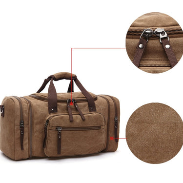 Casual Luggage Large Capacity Travel Shoulder Duffle Bags for Men  -  GeraldBlack.com