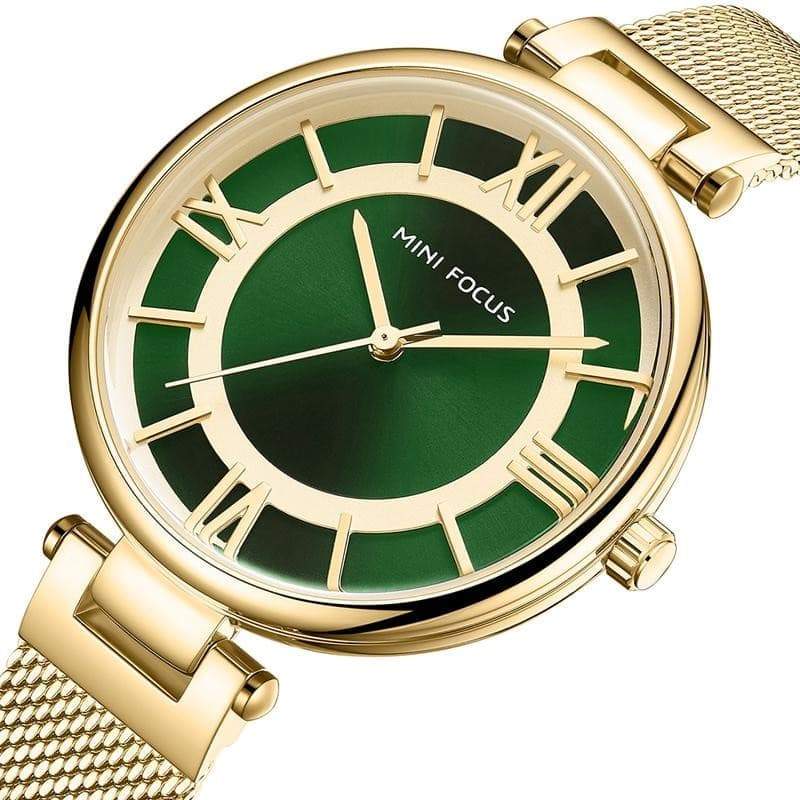 Casual Luxury Fashion Stainless Steel Wristwatches for Women - SolaceConnect.com