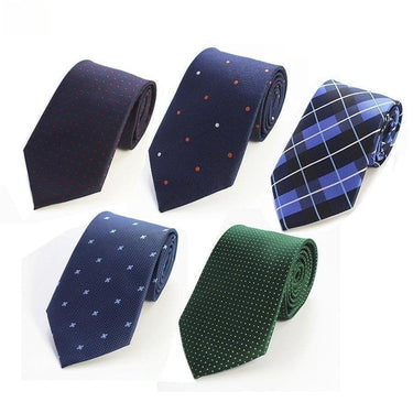 Casual Men's Fashion Classic Dot Striped Gravata Neckties for Business  -  GeraldBlack.com