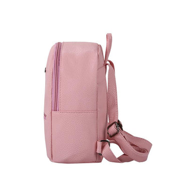 Casual Preppy Style Synthetic Leather Ladies Small Packet Rucksacks Bags - SolaceConnect.com