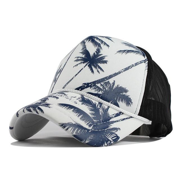 Casual Quick Dry Breathable Mesh Unisex Summer Sun Snapback Hat - SolaceConnect.com