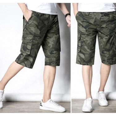 Casual Style Men's Shorts Military Camouflage Work Loose Shorts Pants - SolaceConnect.com
