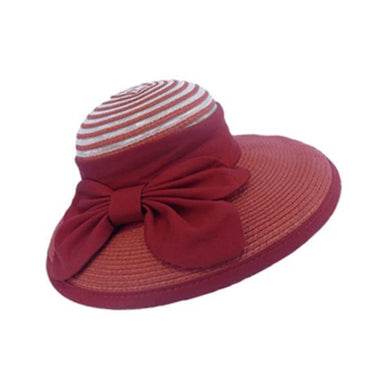 Casual Style Summer Fashion Women's Handmade Straw Bowtie Sun Hat  -  GeraldBlack.com