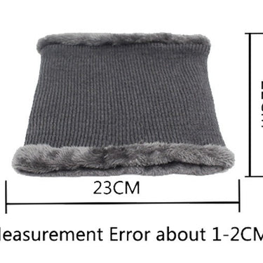 Casual Style Wool Scarf Balaclava Winter Beanie Hats for Men Women  -  GeraldBlack.com