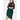 Casual Stylish Fashion Women's Emerald Velvet Flower Asymmetrical Skirt  -  GeraldBlack.com