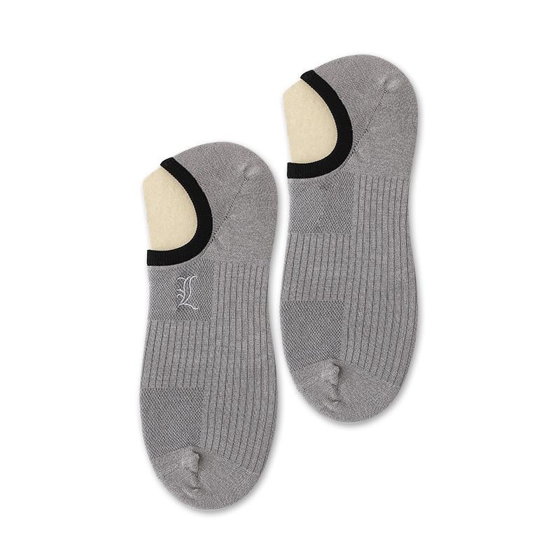 Casual Summer Fashion Cotton Embroided Ankle Short Socks for Men  -  GeraldBlack.com
