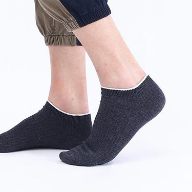 Casual Summer Fashion Cotton Thermoprint Boat Short Socks for Men - SolaceConnect.com