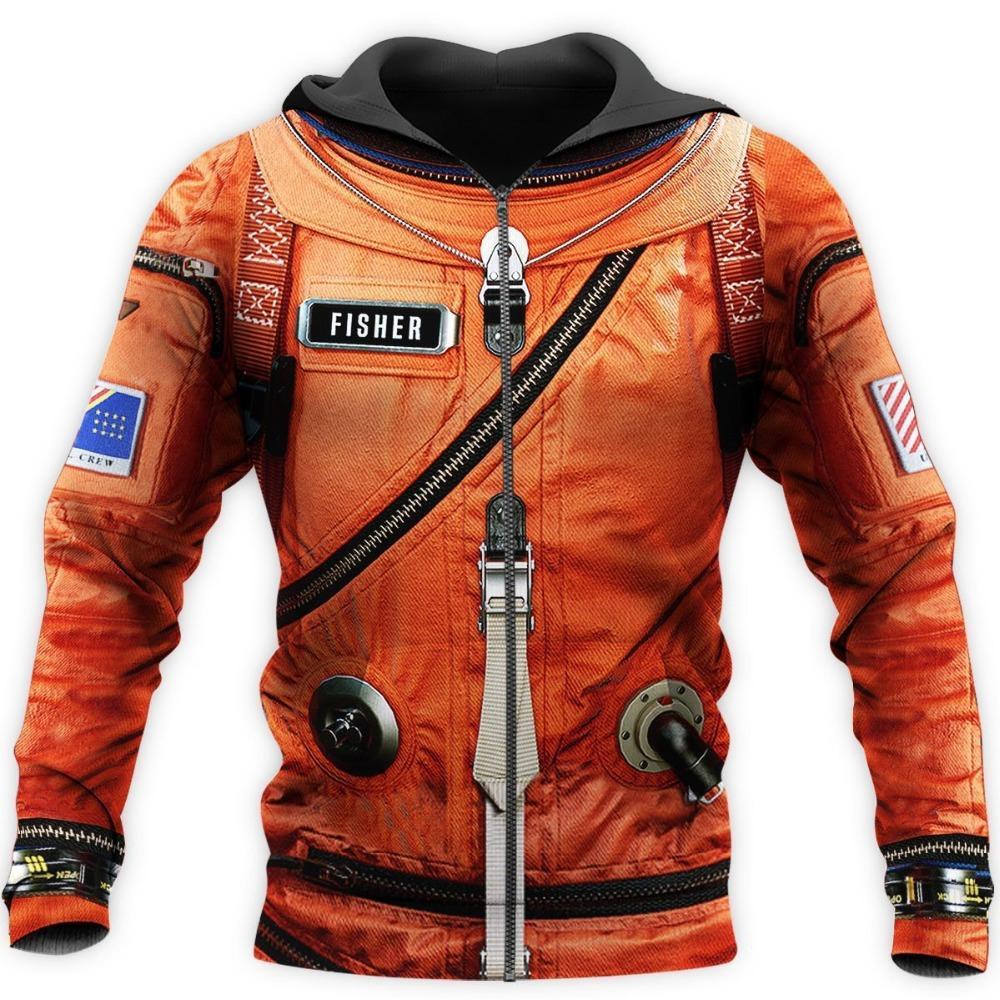Casual Unisex 3D All Over Printed Pullover Streetwear Space Suit Hoodies - SolaceConnect.com