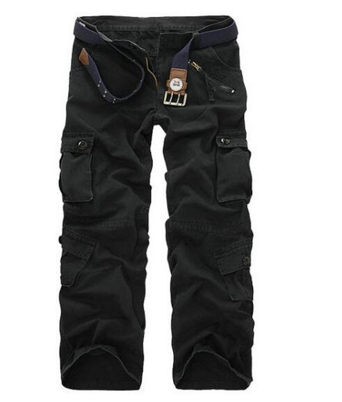 Casual Women's Cotton Straight Loose Military Tactical Cargo Pants Trousers - SolaceConnect.com