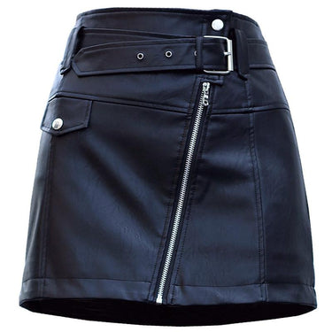 Casual Women's Spring Summer Slim A-line High Waist Mini Office Skirt - SolaceConnect.com