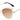 Cateye Flat Pantos Shape Rose Gold Metal Frame Unisex Sunglasses - SolaceConnect.com