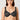 Charcoal Panthera Printed Front Closure Full Coverage Bra for Women  -  GeraldBlack.com