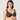 Charcoal Panthera Printed Front Closure Full Coverage Bra for Women  -  GeraldBlack.com