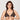 Chocolate Underwire Full Coverage Racerback Front Closure Strap Bra for Women  -  GeraldBlack.com