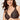 Chocolate Underwire Full Coverage Racerback Front Closure Strap Bra for Women  -  GeraldBlack.com