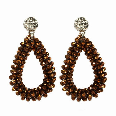 Christmas Big LongDrop Dangling Earrings with Crystal for Women - SolaceConnect.com