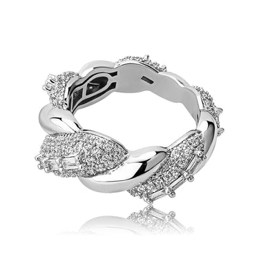 Classic Baguette Iced Out Cubic Zirconia Party Gift Ring for Men  -  GeraldBlack.com