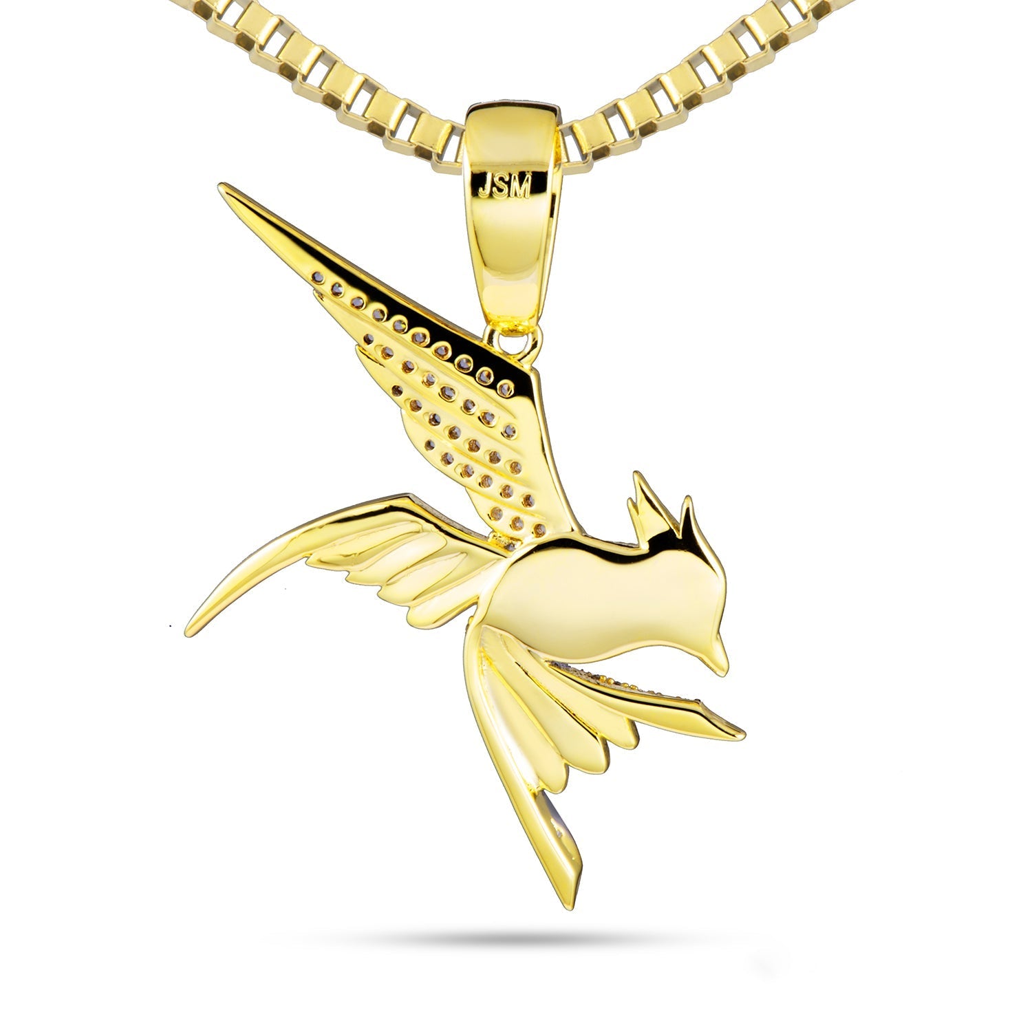 Classic Fashion Hip Hop Eagle Pendant Necklace for Men Women  -  GeraldBlack.com