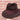 Classic Luxury Angora Wool Fedora Hat with Black Grey and Brown Colors - SolaceConnect.com