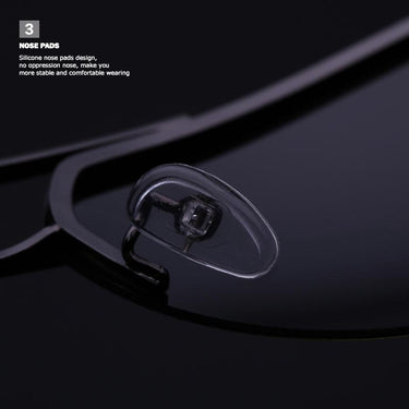 Classic Men's Aluminum Magnesium UV400 Polarized Driving Sunglasses - SolaceConnect.com